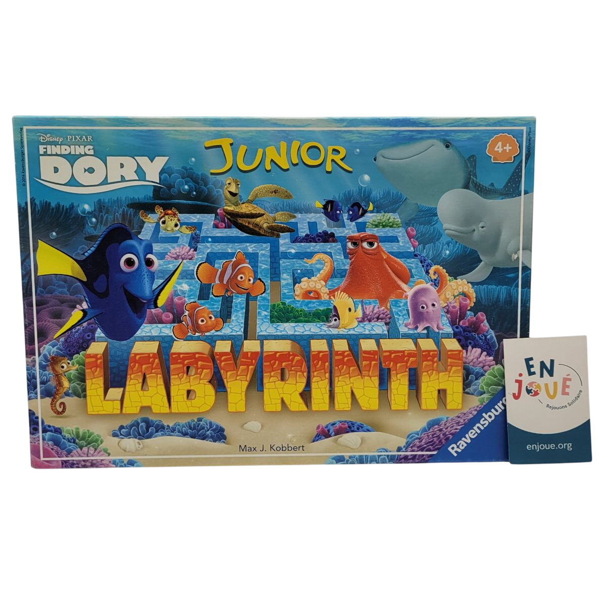 Jeu de société Labyrinthe Junior - Le Monde De Dory - Ravensburger - Dès 4 ans. Très bon état -  reconditionné disponible sur Label Emmaüs